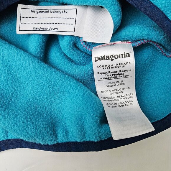 Patagonia Girl’s Synchilla Fleece Pullover - Size Small (7-8) - Picture 4 of 5